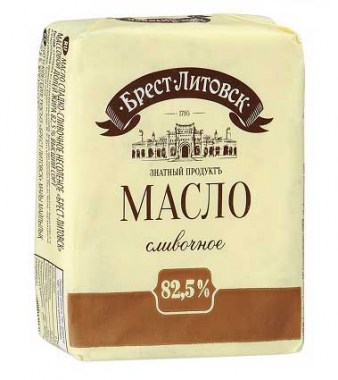 Масло Сливочное Брест-Литовское 180 гр