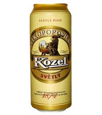 Пиво Велкопоповицкий Козел ж/б 0,5 литра