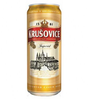 Пиво Крушовице ж/б 0,5 литра